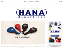 Tablet Screenshot of hanadeportivas.com